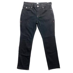 True Religion Jeans Mens 36x34 Black Rinse Relaxed Ricky